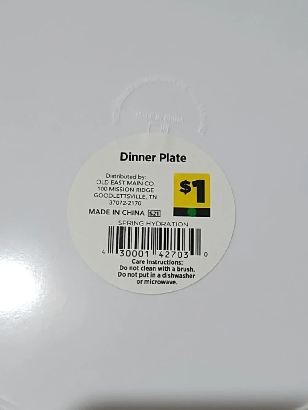 Tropical Floral Dinner Plates – Set Of 11 NWT Multicolor.